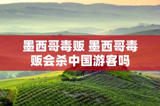 墨西哥毒贩 墨西哥毒贩会杀中国游客吗 墨西哥毒贩 墨西哥毒贩会杀中国游客吗