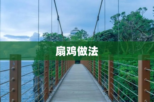 扇鸡做法：传统美食的制作过程
