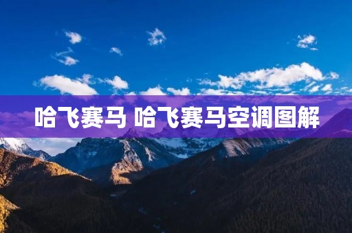 哈飞赛马 哈飞赛马空调图解 哈飞赛马 哈飞赛马空调图解
