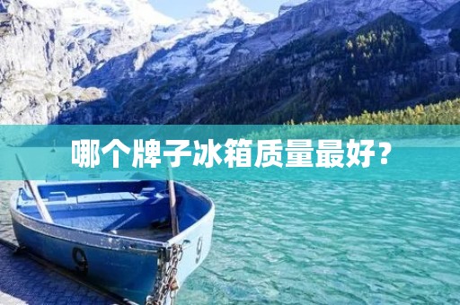 哪个牌子冰箱质量最好? 哪个牌子冰箱质量最好?