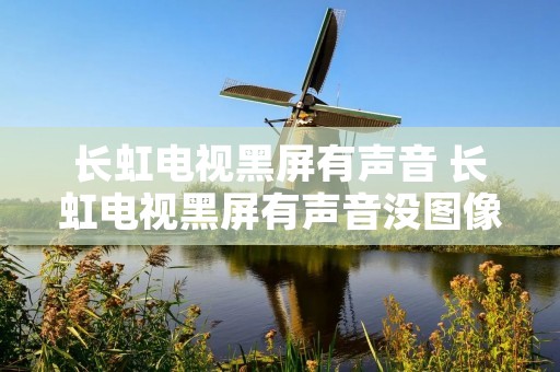 长虹电视黑屏有声音 长虹电视黑屏有声音没图像怎么办