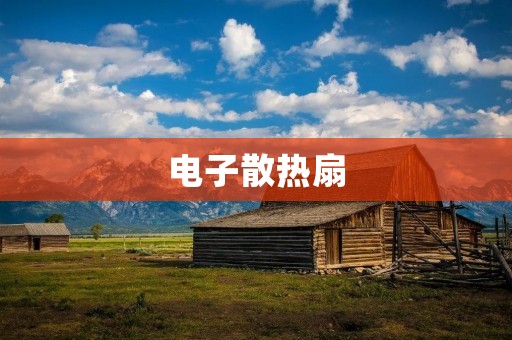 电子散热扇：保护你的设备