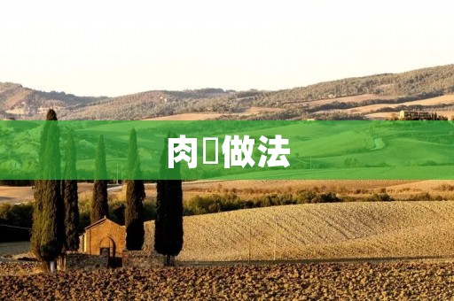 肉粿做法:传统美食的制作方法 肉粿做法:传统美食的制作方法