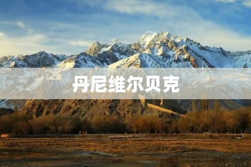 丹尼维尔贝克:一位伟大的现代音乐家 丹尼维尔贝克:一位伟大的现代音乐家