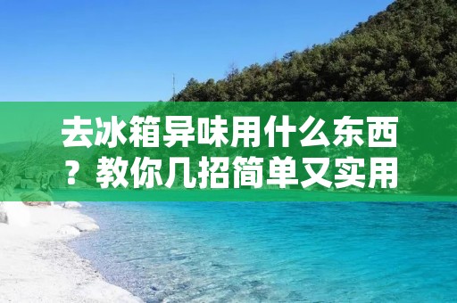 去冰箱异味用什么东西？教你几招简单又实用的方法！