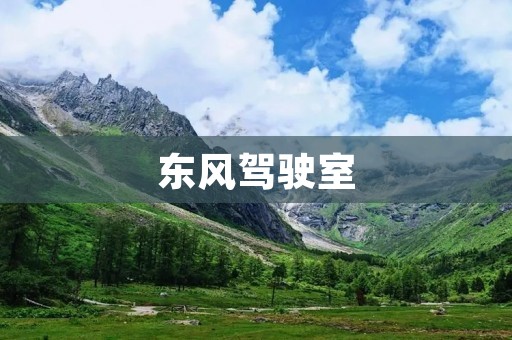 东风驾驶室:更加舒适、智能化的驾驶体验 东风驾驶室:更加舒适、智能化的驾驶体验