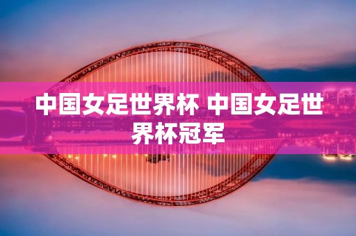 中国女足世界杯 中国女足世界杯冠军