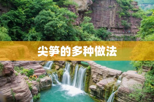 尖笋的多种做法：让你轻松享受美味佳肴