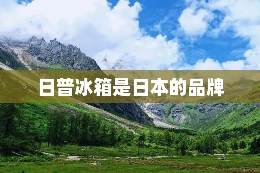 日普冰箱是日本的品牌