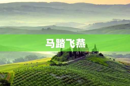 马踏飞燕:一种古代文化艺术的传承与发展