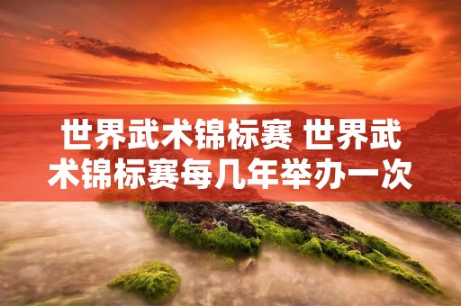 世界武术锦标赛 世界武术锦标赛每几年举办一次 世界武术锦标赛 世界武术锦标赛每几年举办一次