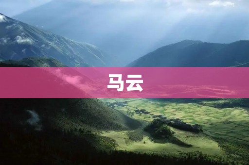 马云：从英语老师到阿里巴巴创始人