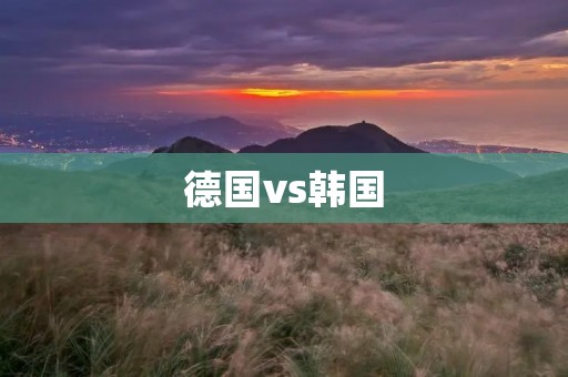 德国vs韩国：世界杯历史上的对决