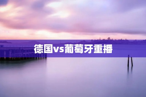 德国vs葡萄牙重播：欧洲杯历史上的经典对决