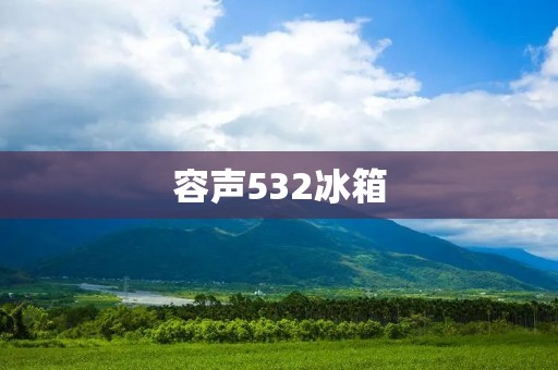 容声532冰箱：品质保障，值得信赖