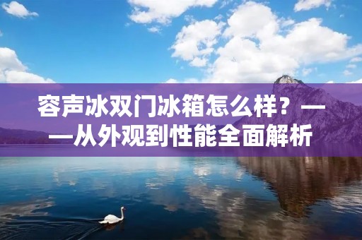 容声冰双门冰箱怎么样?——从外观到性能全面解析 容声冰双门冰箱怎么样?——从外观到性能全面解析