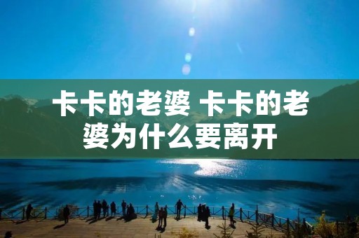 卡卡的老婆 卡卡的老婆为什么要离开