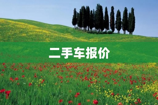 二手车报价：如何正确评估二手车价值？
