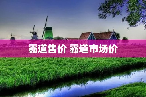 霸道售价 霸道市场价