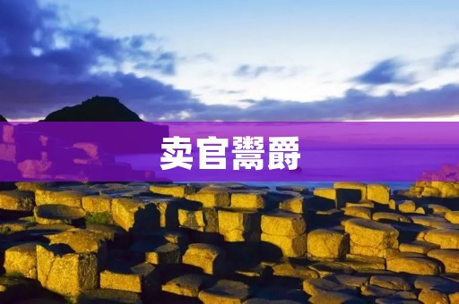 卖官鬻爵：腐败的恶果