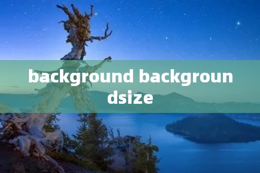 background backgroundsize