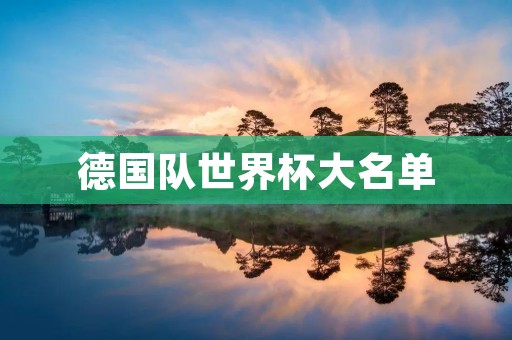 德国队世界杯大名单:阵容实力再升级,卫冕之路更加坎坷 德国队世界杯大名单:阵容实力再升级,卫冕之路更加坎坷