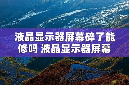 液晶显示器屏幕碎了能修吗 液晶显示器屏幕碎了能修吗多少钱 液晶显示器屏幕碎了能修吗 液晶显示器屏幕碎了能修吗多少钱