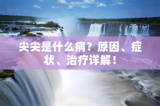 尖尖是什么病?原因、症状、治疗详解!