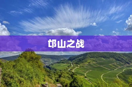 邙山之战：楚汉两军决战的历史巨变