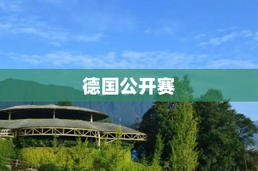 德国公开赛：世界羽毛球精英争夺赛