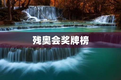 残奥会奖牌榜：中国队继续领跑