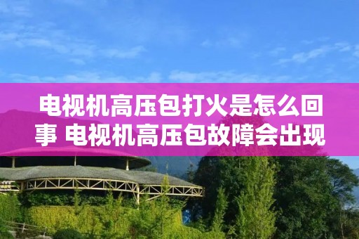 电视机高压包打火是怎么回事 电视机高压包故障会出现什么