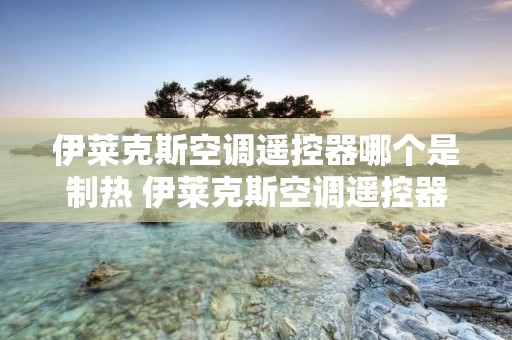 伊莱克斯空调遥控器哪个是制热 伊莱克斯空调遥控器哪个是制热模式