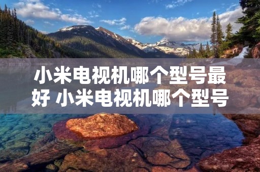 小米电视机哪个型号最好 小米电视机哪个型号的好