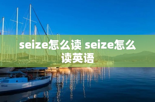 seize怎么读 seize怎么读英语