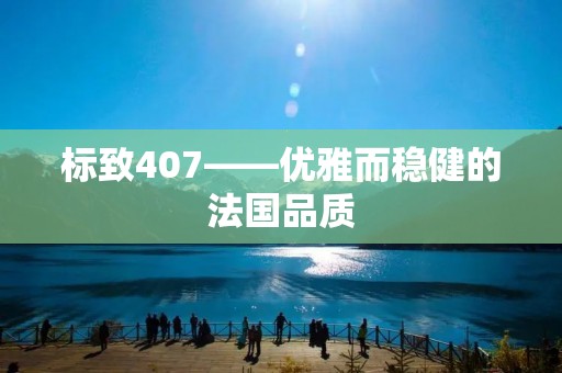 标致407——优雅而稳健的法国品质 标致407——优雅而稳健的法国品质