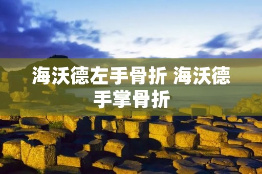 海沃德左手骨折 海沃德手掌骨折 海沃德左手骨折 海沃德手掌骨折