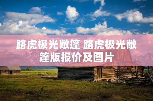 路虎极光敞篷 路虎极光敞篷版报价及图片