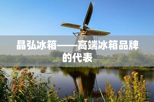 晶弘冰箱——高端冰箱品牌的代表 晶弘冰箱——高端冰箱品牌的代表