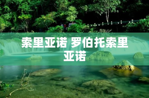 索里亚诺 罗伯托索里亚诺