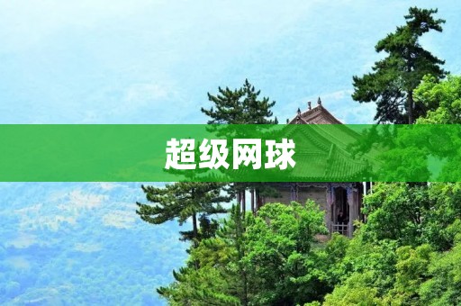 超级网球：打破传统的网球游戏