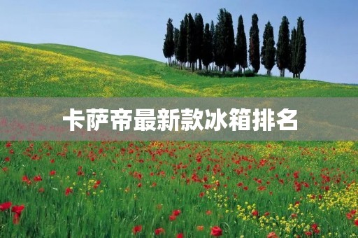 卡萨帝最新款冰箱排名:品质与科技的完美结合 卡萨帝最新款冰箱排名:品质与科技的完美结合