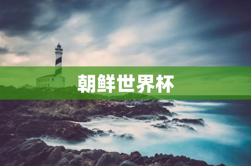 朝鲜世界杯:一场政治与足球的角力 朝鲜世界杯:一场政治与足球的角力