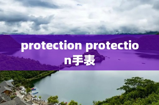 protection protection手表