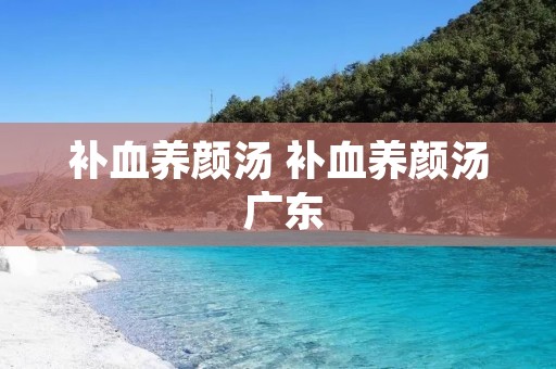 补血养颜汤 补血养颜汤 广东 补血养颜汤 补血养颜汤 广东
