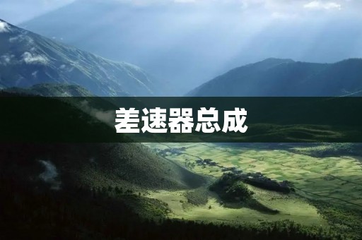 差速器总成:汽车动力传输系统的重要组成部分 差速器总成:汽车动力传输系统的重要组成部分