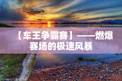 【车王争霸赛】——燃爆赛场的极速风暴