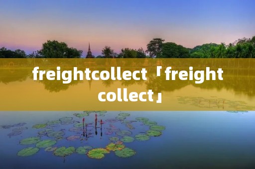 freightcollect「freight collect」