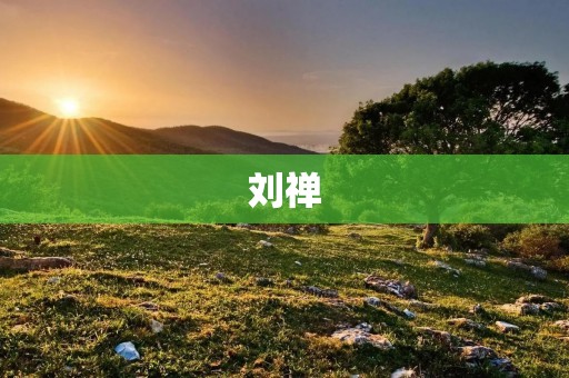 刘禅:三国时期蜀汉的末代皇帝