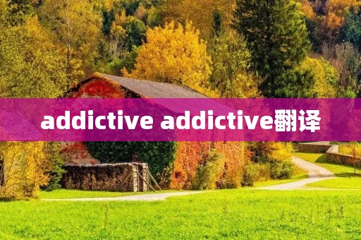 addictive addictive翻译